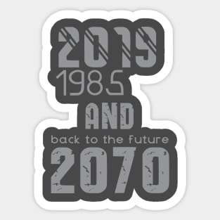 Back to the future Sticker